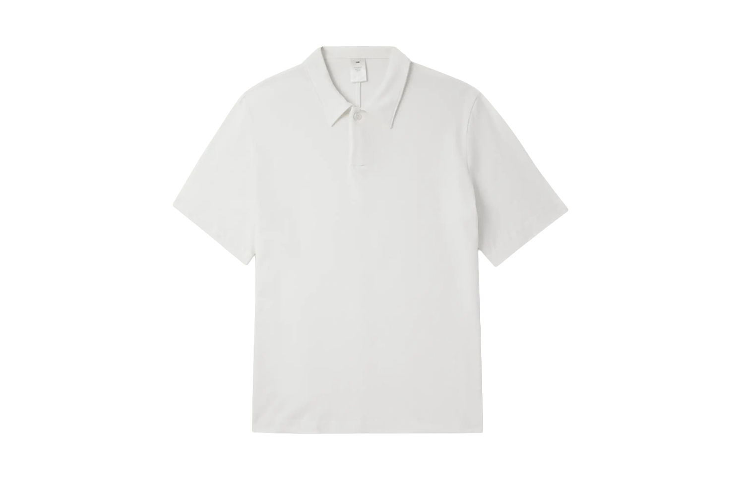 Crisp and Clean, This White Polo Is 40% Off