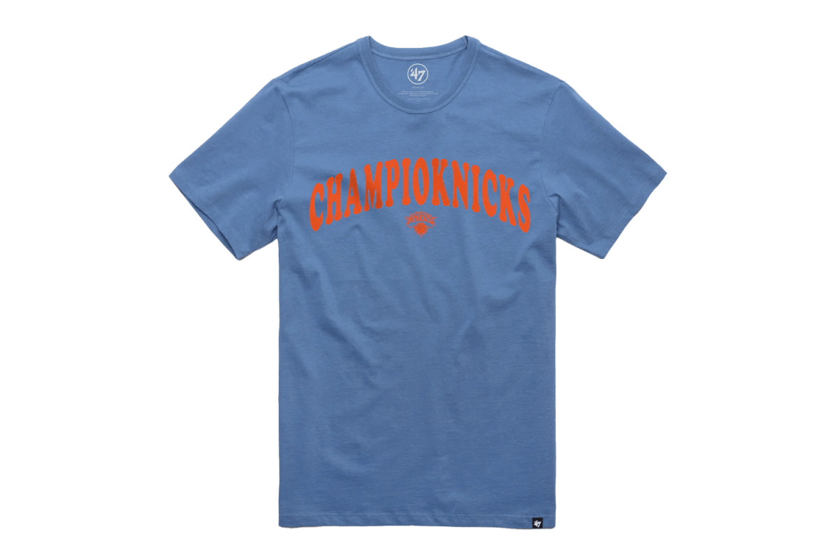New York Knicks 2026 NBA Champions ’47 Franklin Tee