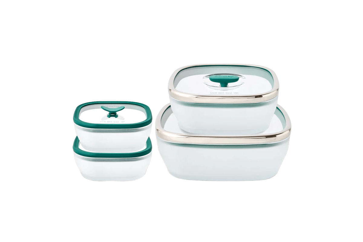 Anyday 8-Piece Glass Square Dish Set
