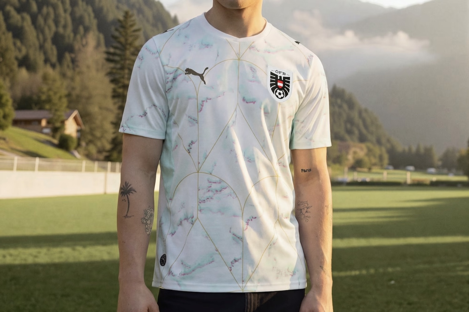 Austria away jersey