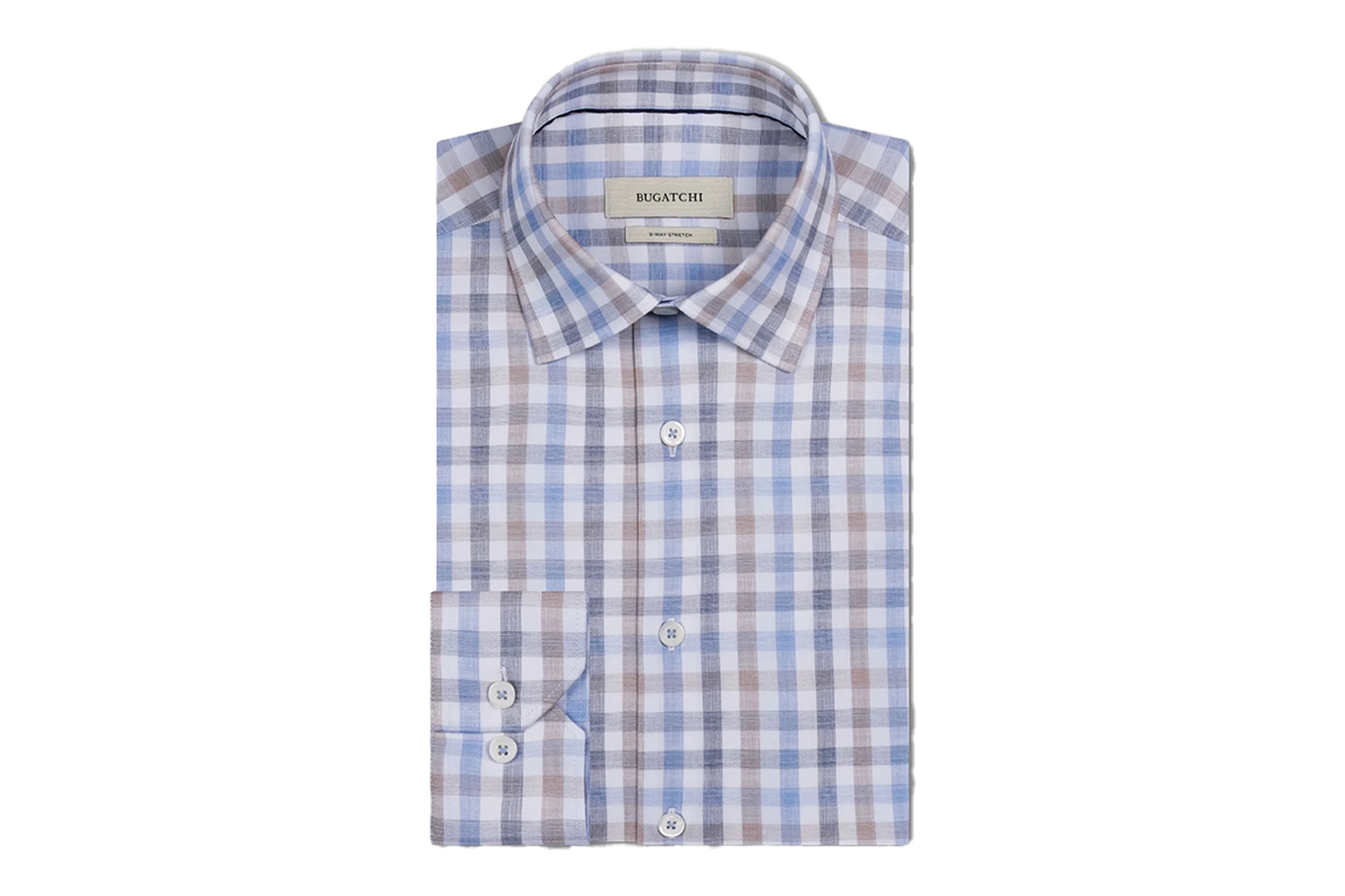 BUGATCHI James OoohCotton® Gingham Shirt