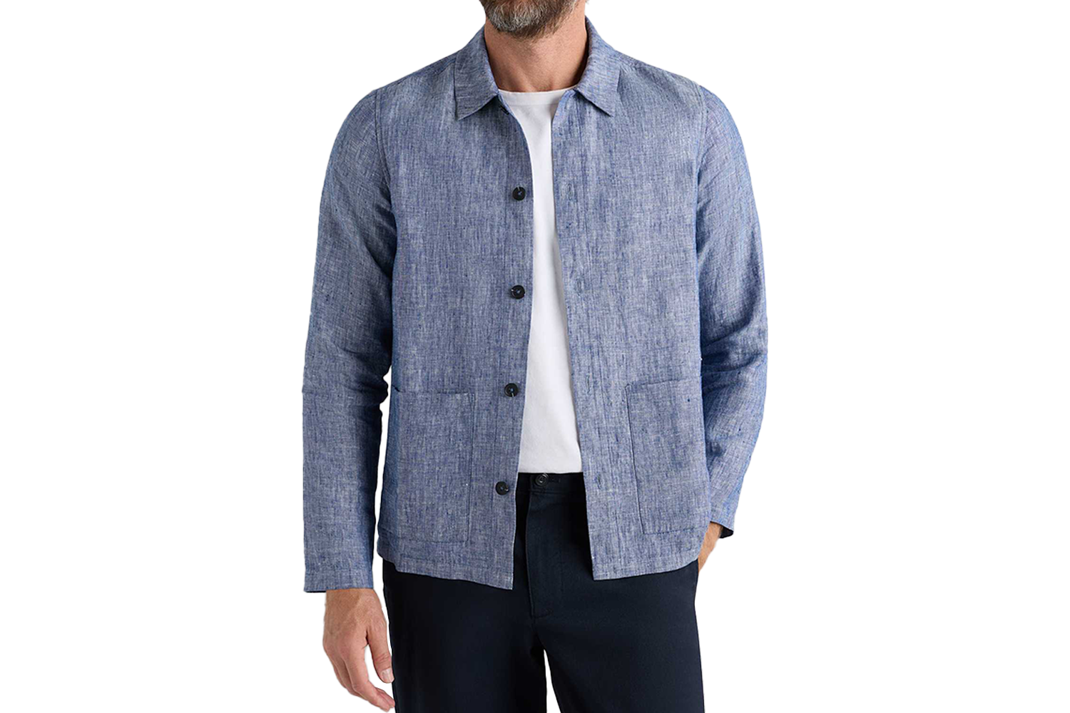 Quince 100% European Linen Chore Jacket