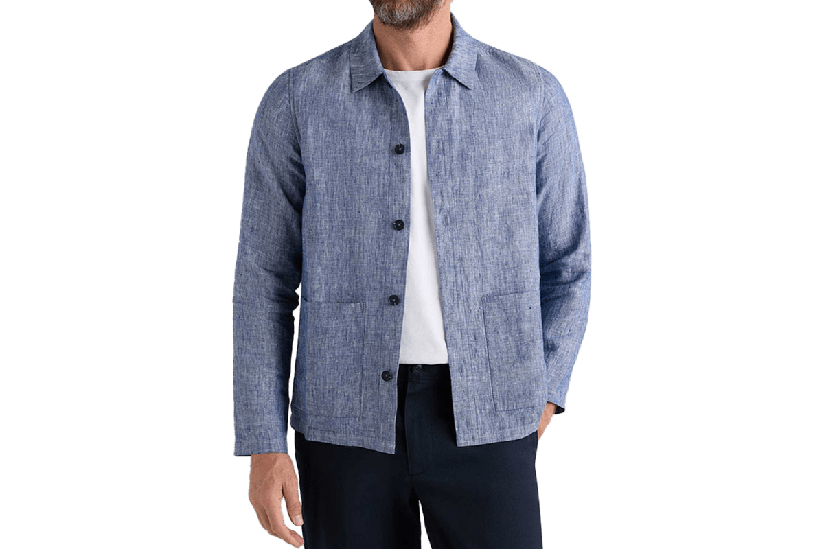 Quince 100% European Linen Chore Jacket