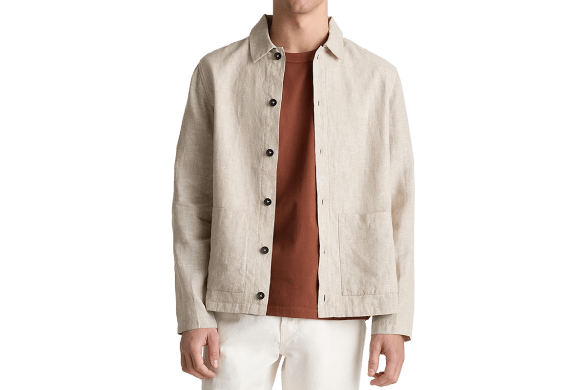 Quince 100% European Linen Chore Jacket