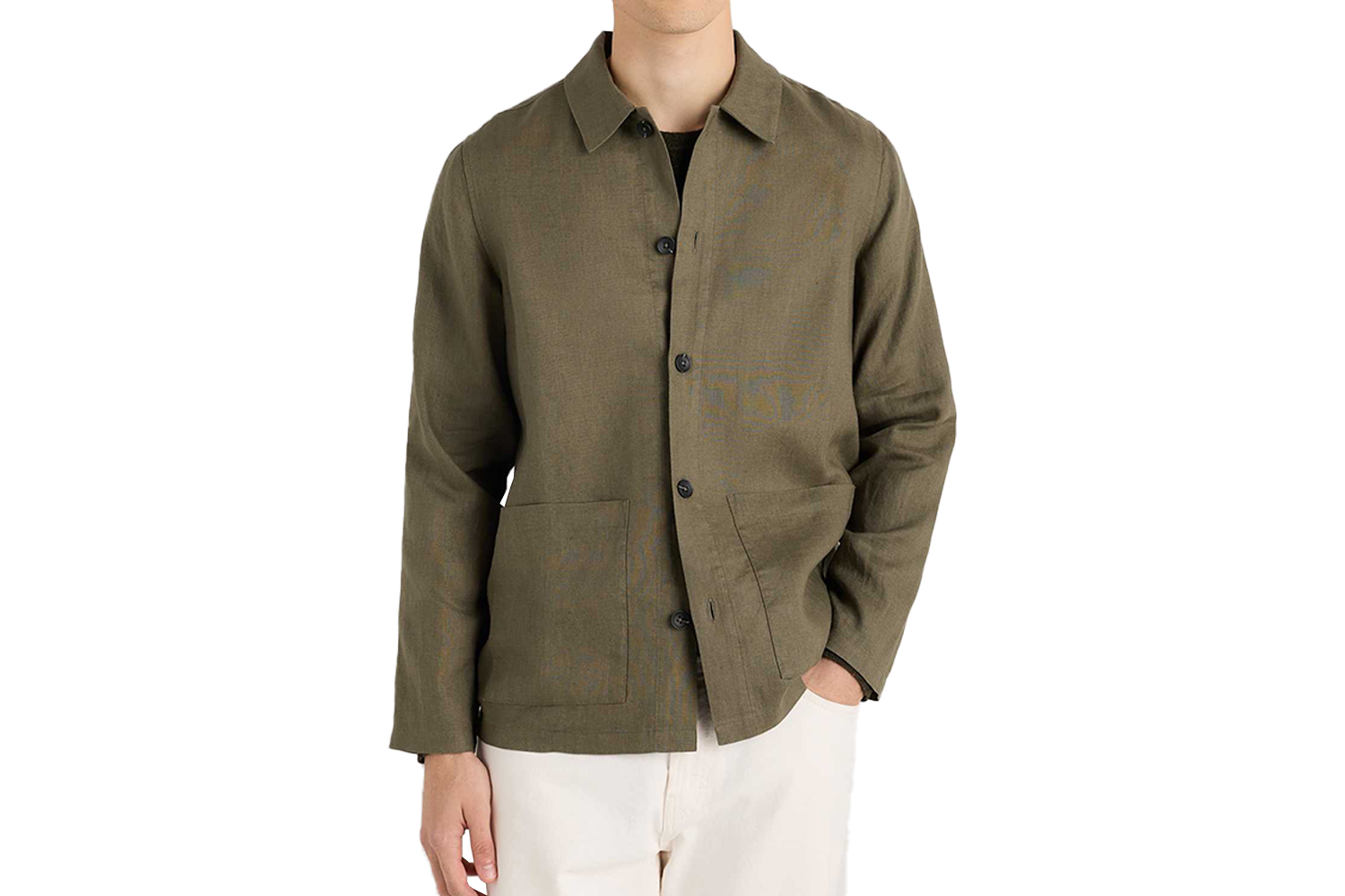 Quince 100% European Linen Chore Jacket
