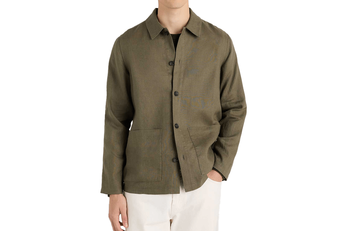 Quince 100% European Linen Chore Jacket