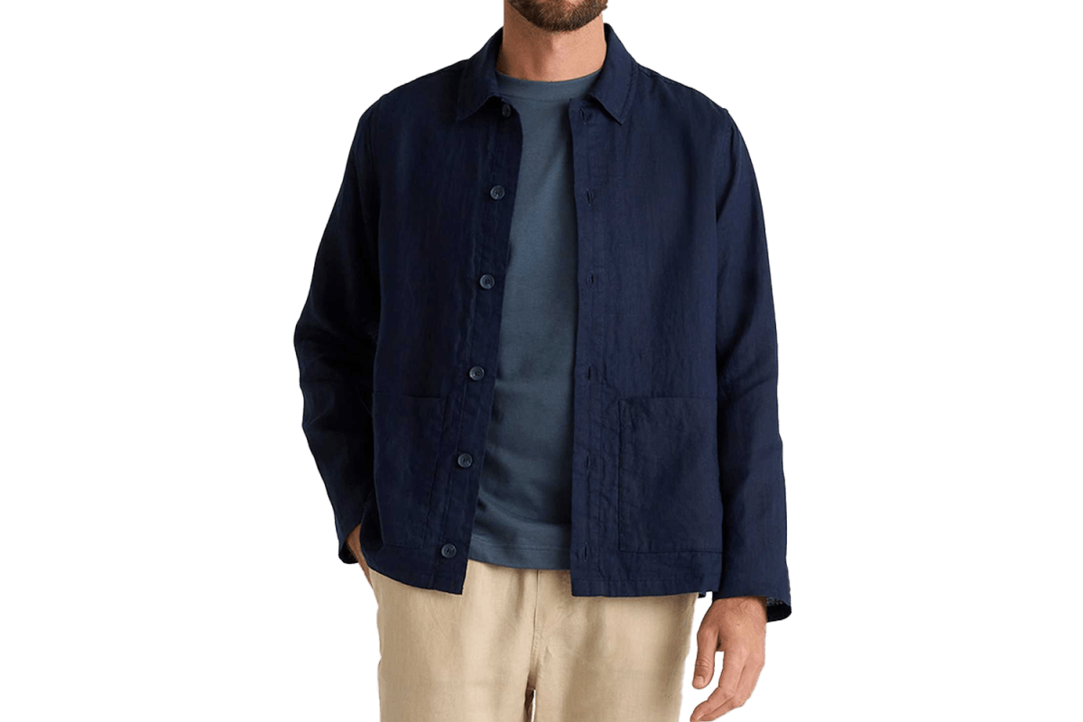 Quince 100% European Linen Chore Jacket