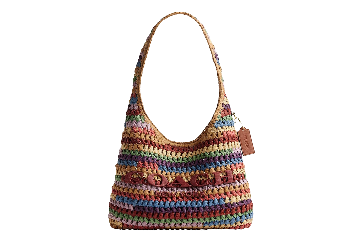 Coach Brooklyn Shoulder Bag 28 in Straw