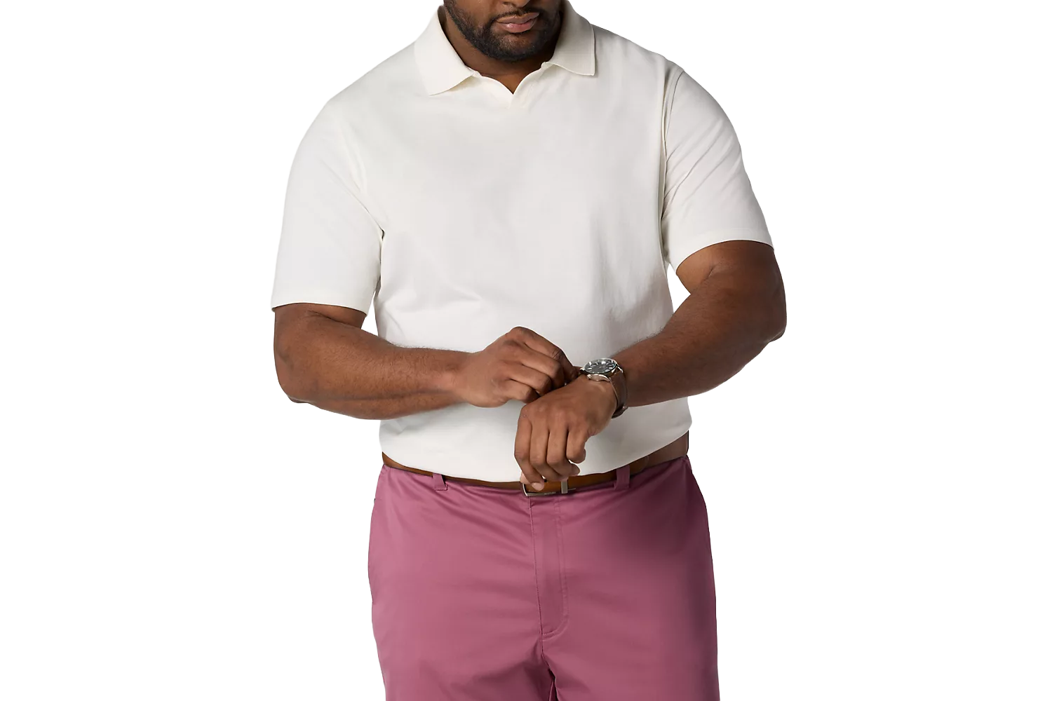 Oak Hill Notch-Collar Tech Polo Shirt