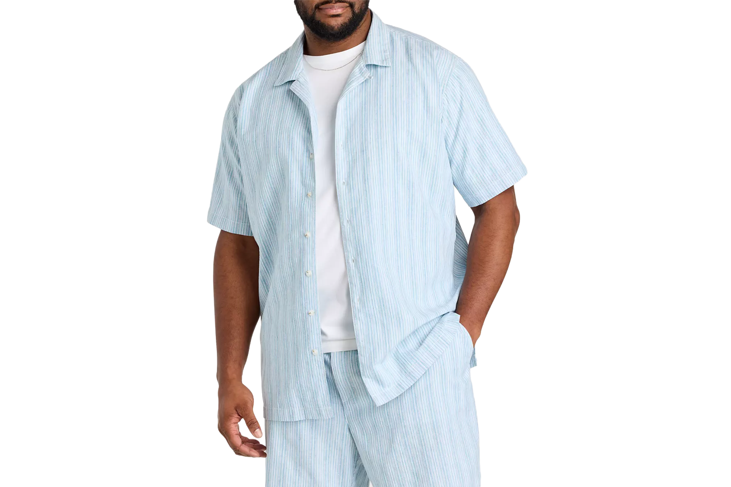 Oak Hill Striped Cabana Camp Shirt