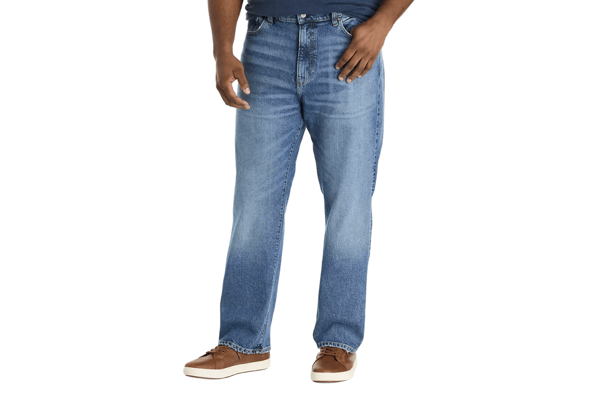 Lucky Brand Langham Relaxed-Fit Straight-Leg Stretch Jeans