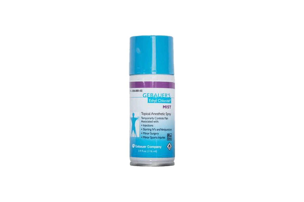 Gebauer’s Ethyl Chloride Topical Mist Spray