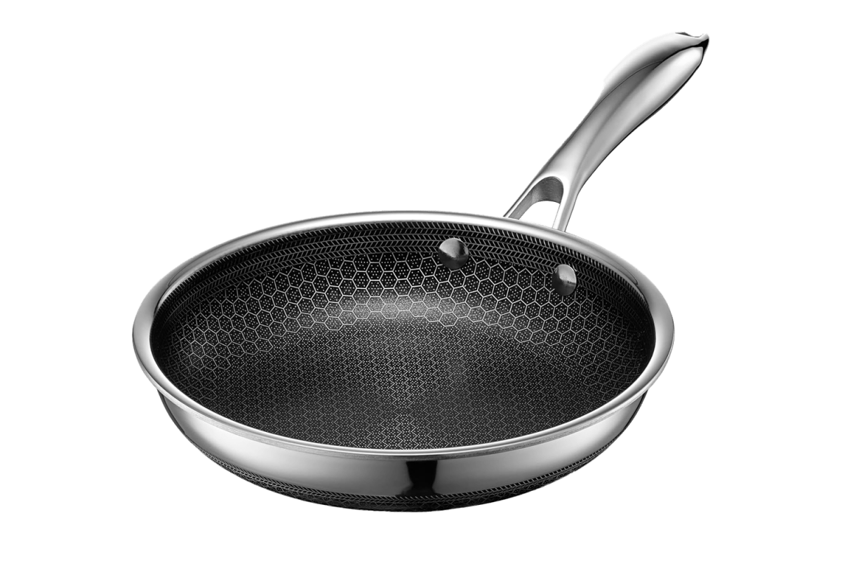 HexClad 8 Inch Hybrid Nonstick Frying Pan