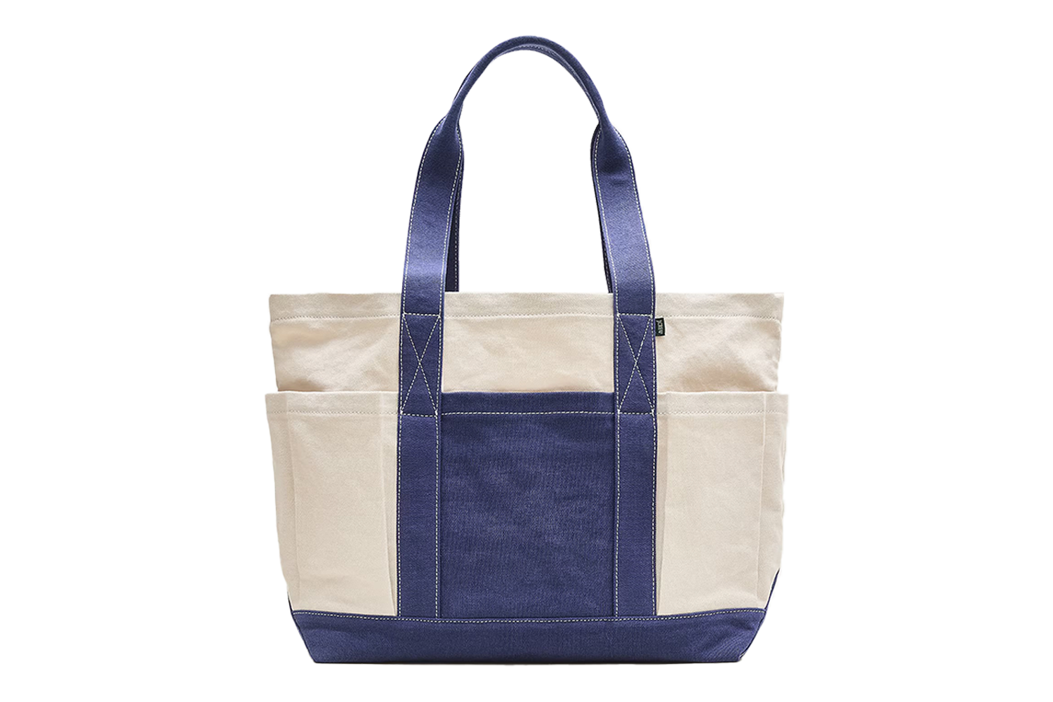J.Crew Medium Seaport Washed Canvas Tote Bag