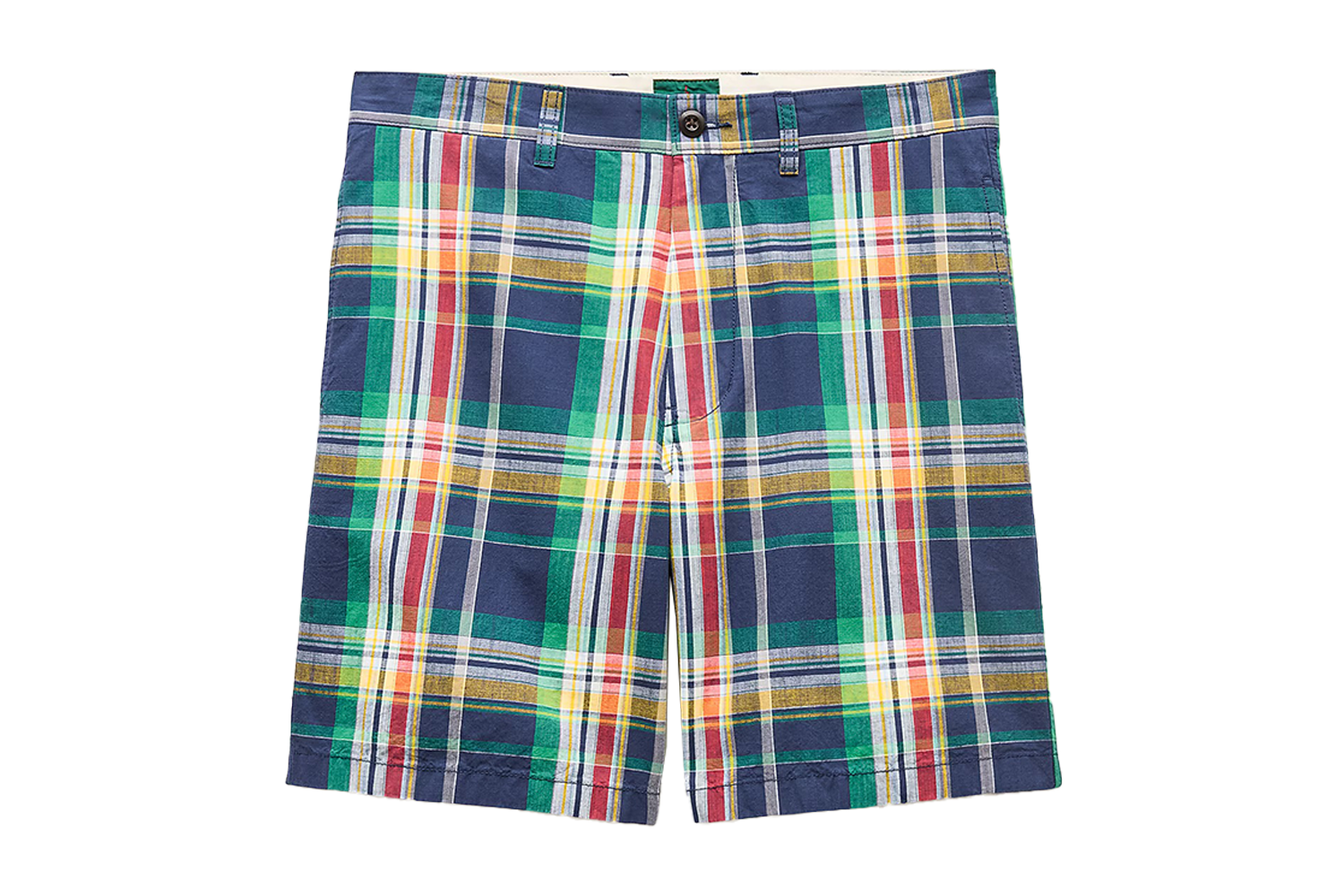 J.Crew 8″ Relaxed Indian Madras Short