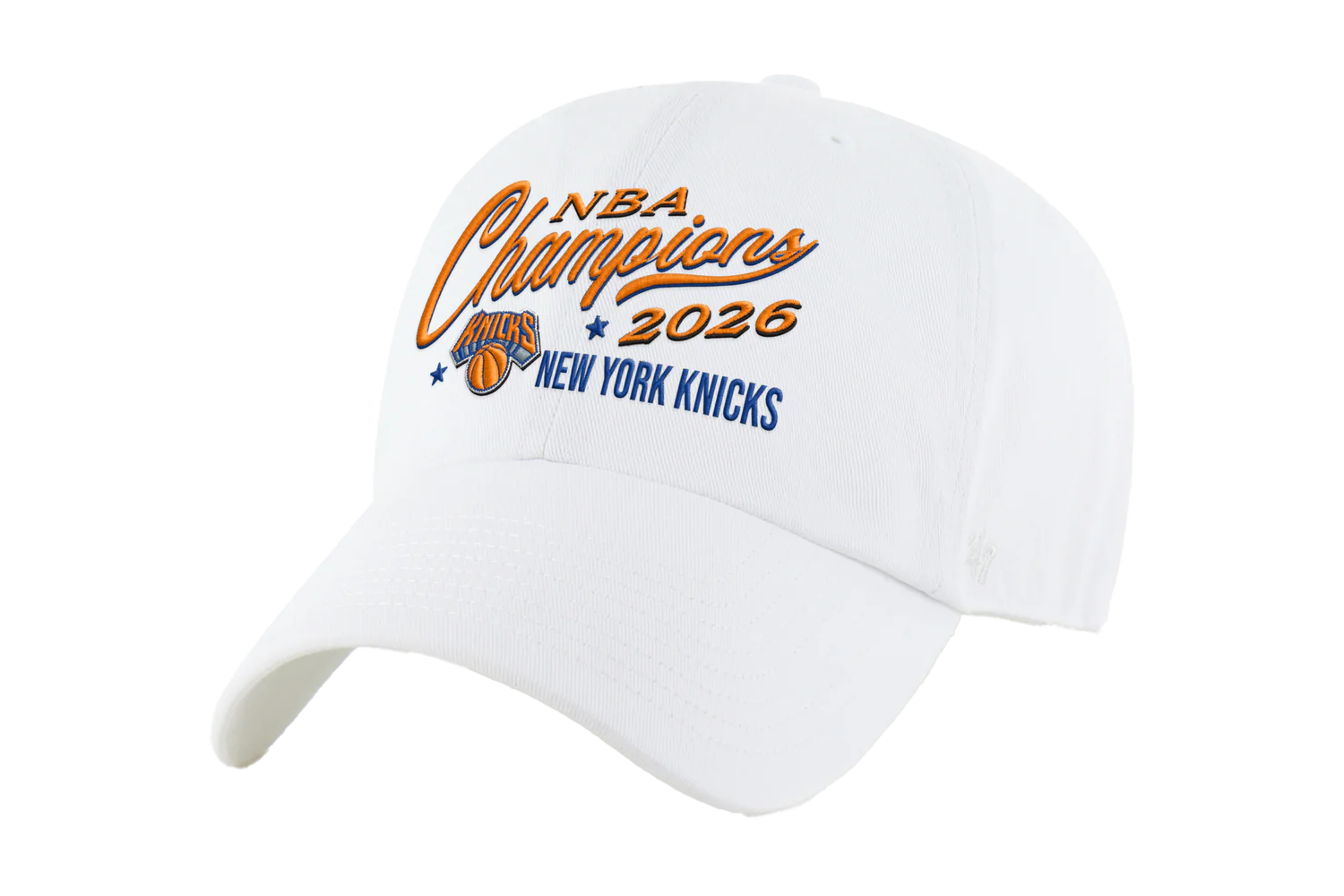 New York Knicks 2026 NBA Champions ’47 Clean Up