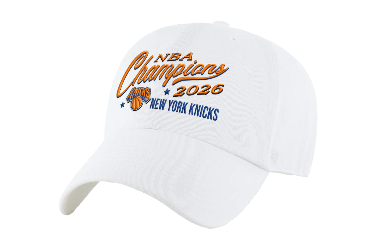 New York Knicks 2026 NBA Champions ’47 Clean Up