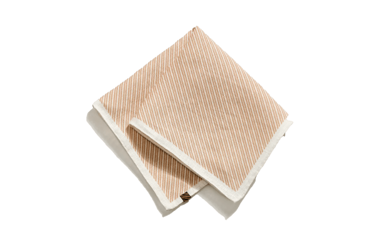 Billy Reid Heirloom Ribbon Pocket Square