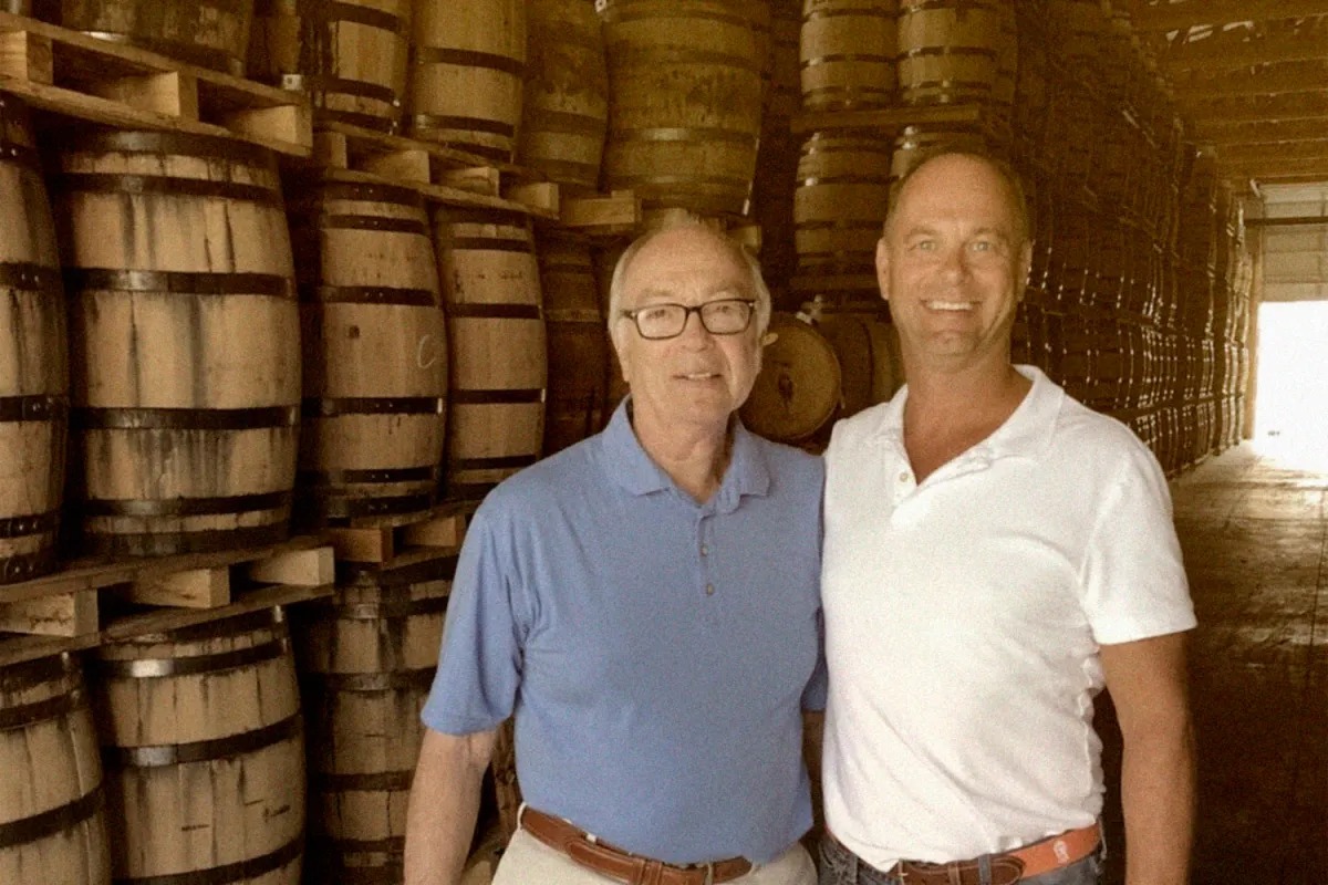 Chet and Trey Zoeller of Jefferson's bourbon