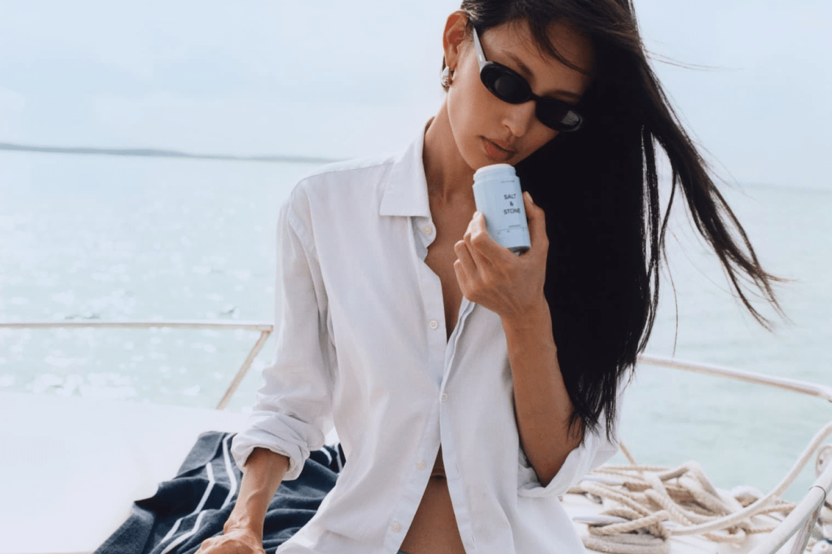 Salt & Stone Lily and Yuzu Deodorant
