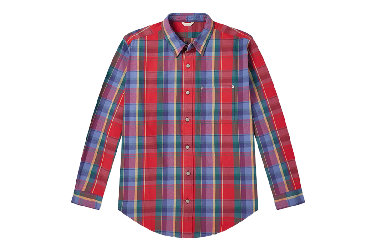 Aimé Leon Dore Checked Cotton-Twill Shirt