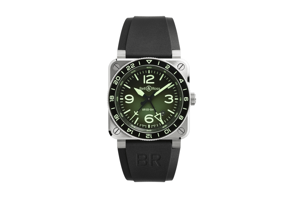Bell & Ross BR-03 GMT Green Lum