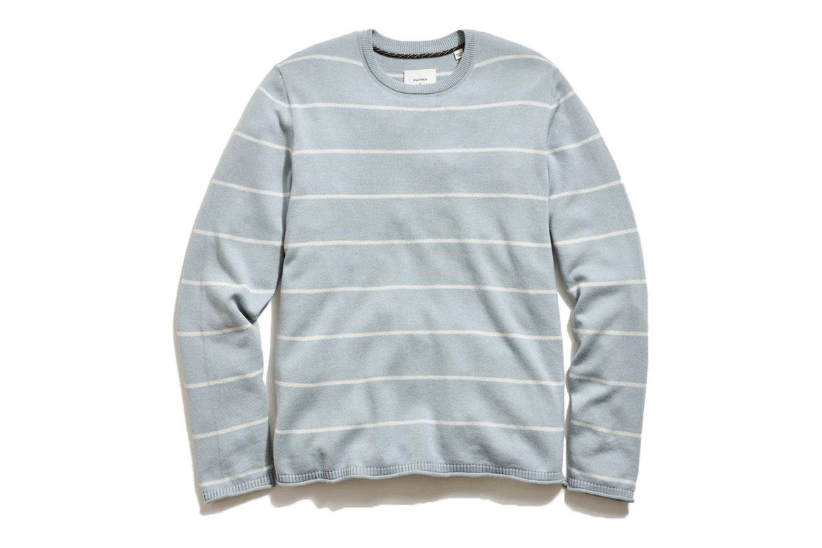 Billy Reid Stripe Sweater Crew