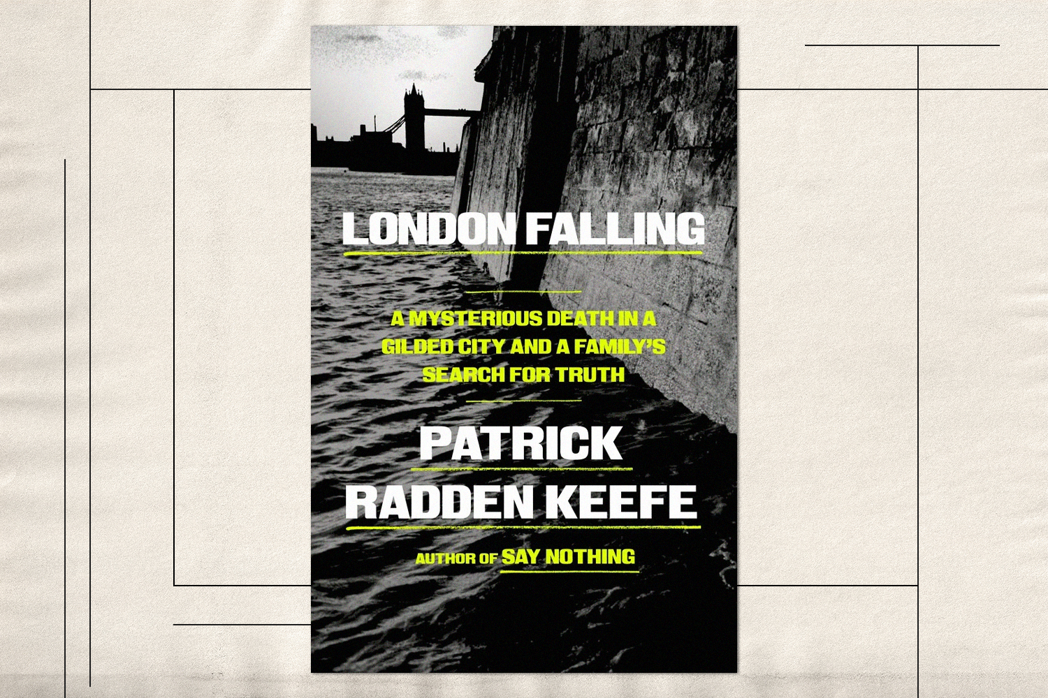 Cover of London Falling by Patrick Radden Keefe