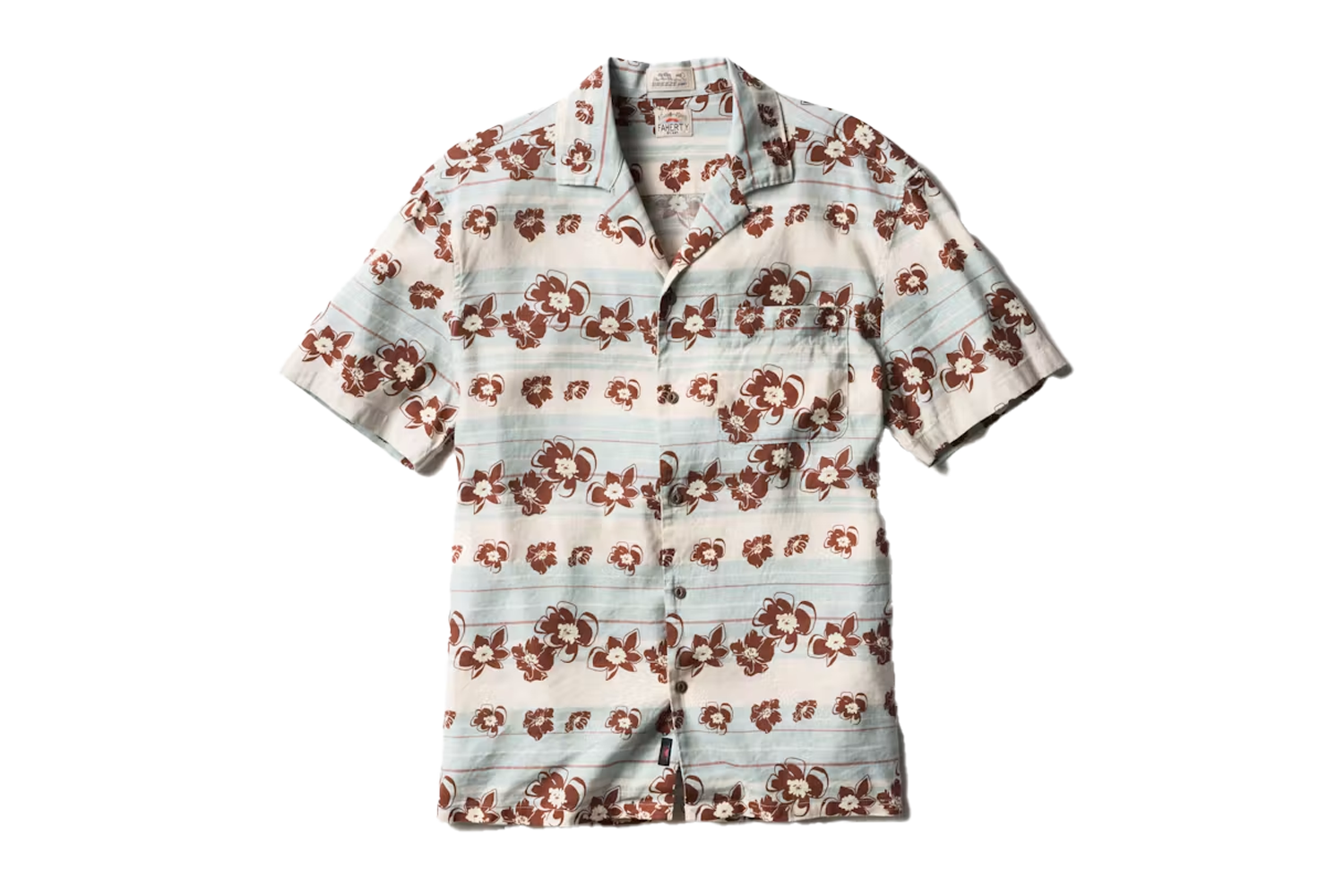 Faherty Brand Breeze Camp Shirt