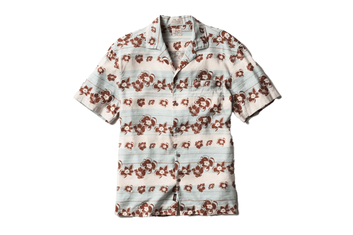 Faherty Brand Breeze Camp Shirt