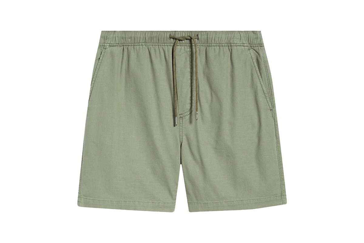 Faherty Essential Stretch Cotton Drawstring Shorts