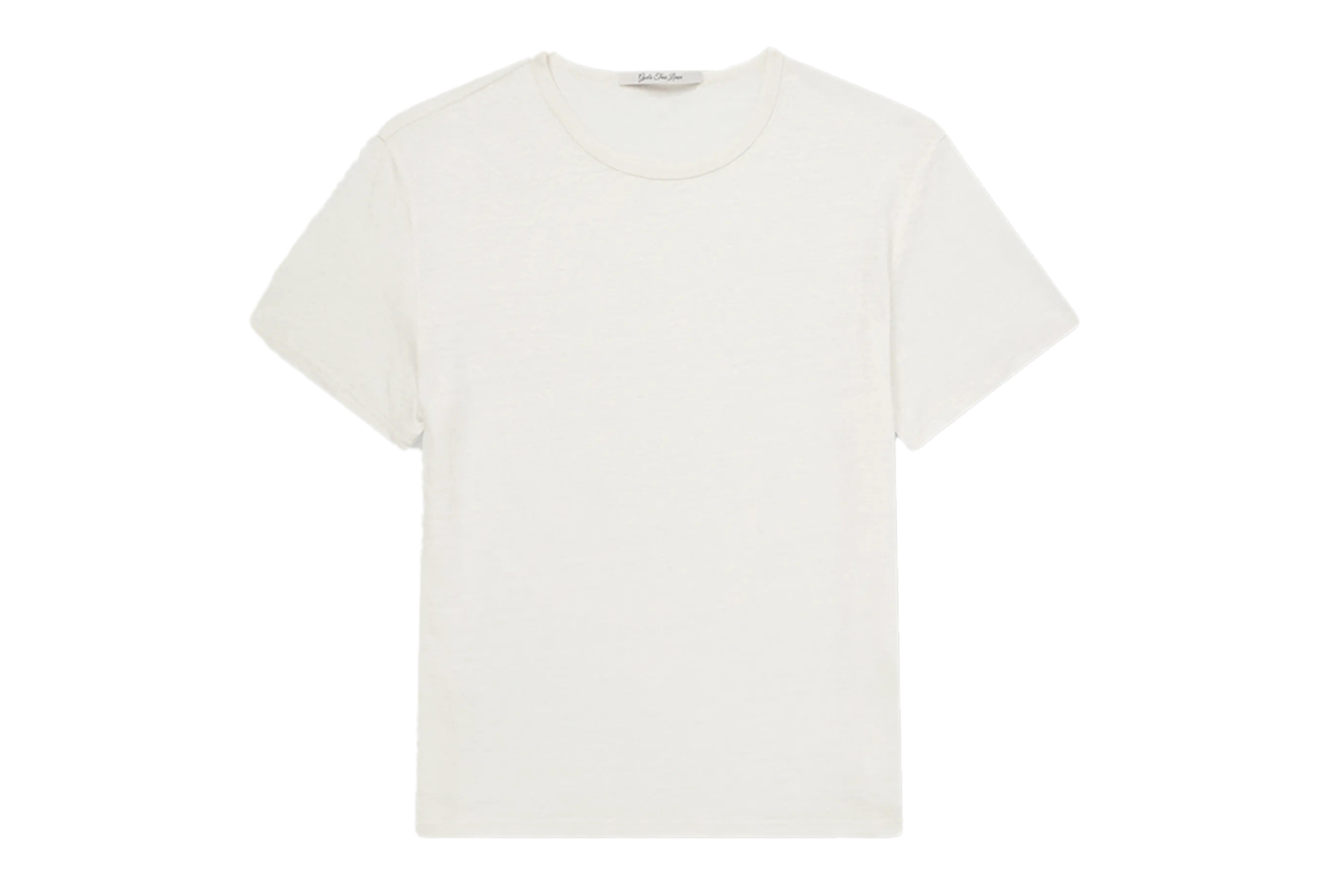 God’s True Cashmere Signature Linen T-Shirt