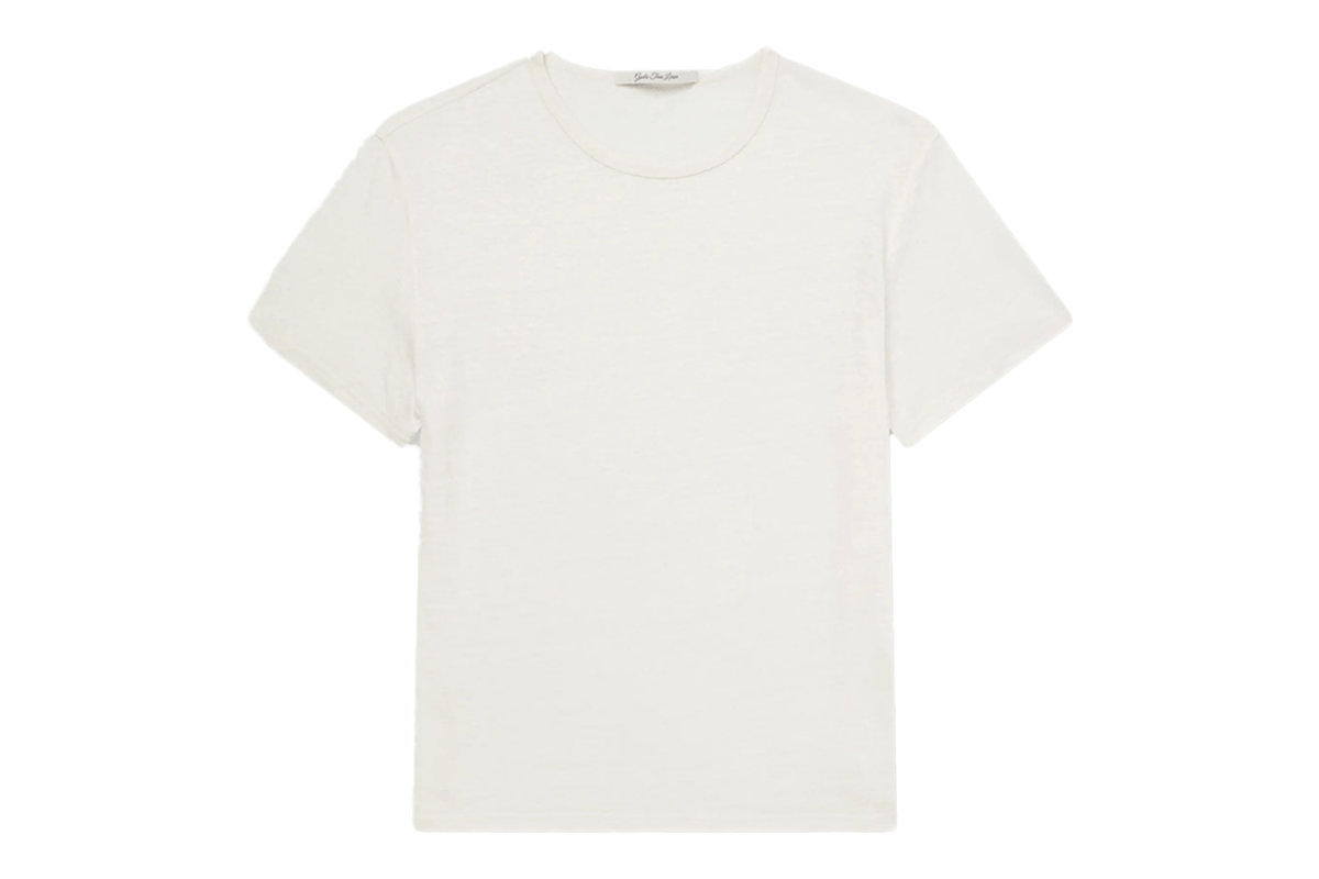 God’s True Cashmere Signature Linen T-Shirt