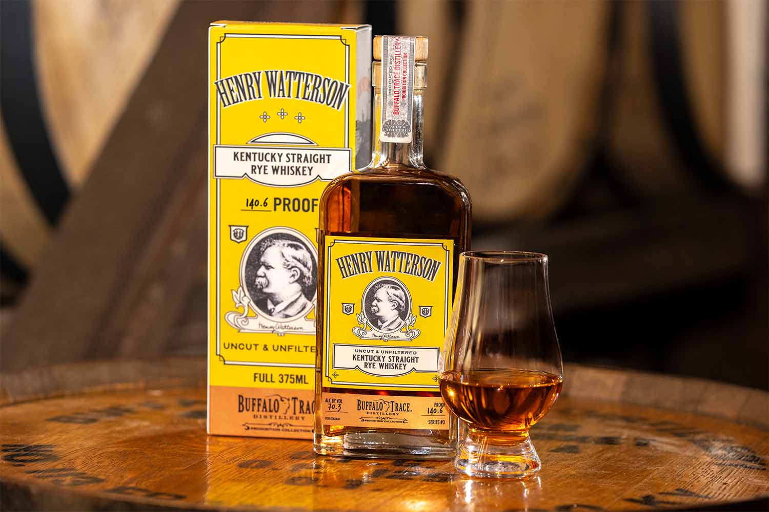 Henry Watterson rye in the Buffalo Trace Prohibition Collection