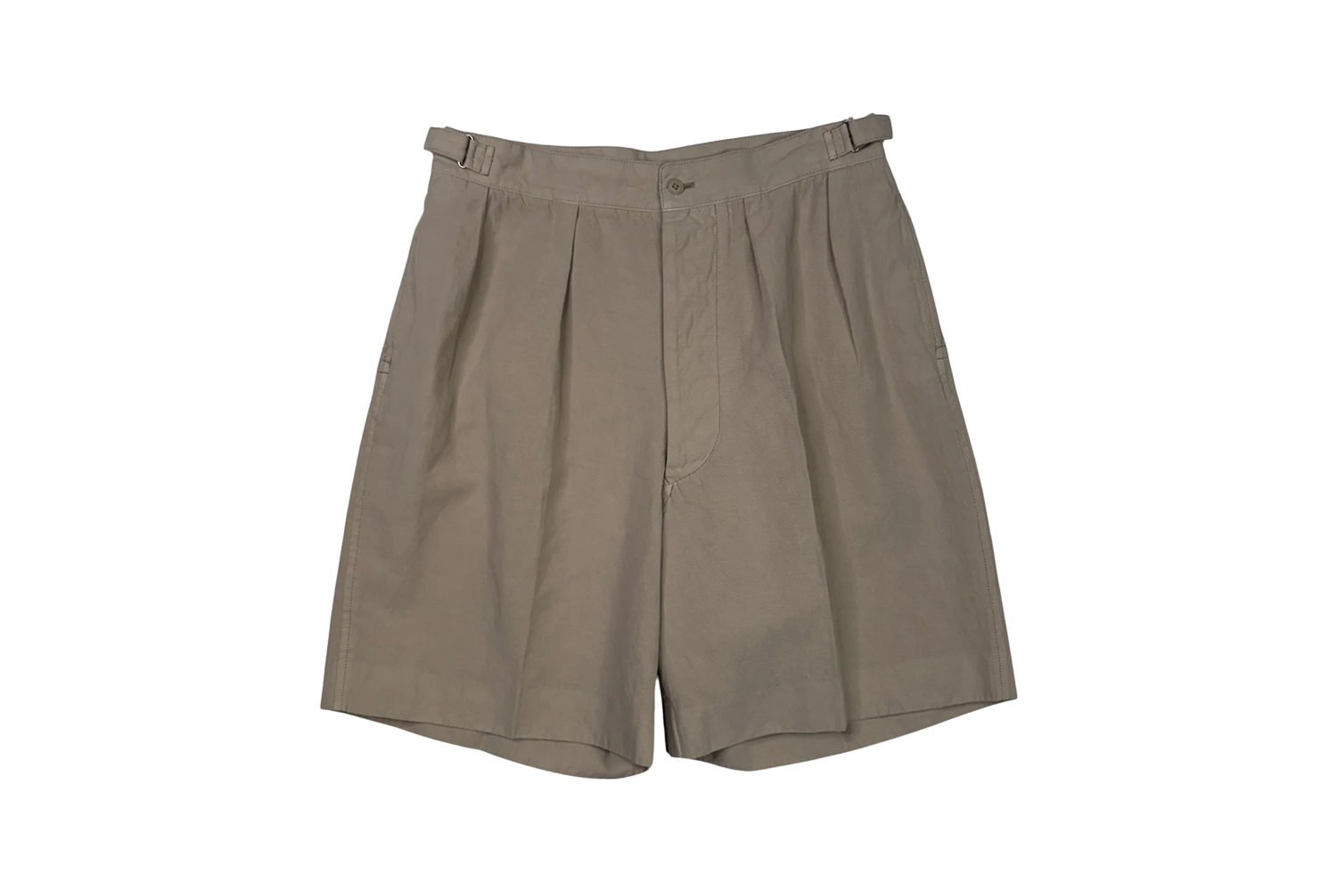 Lady White Co x Kaptain Sunshine Cotton-Linen Shorts