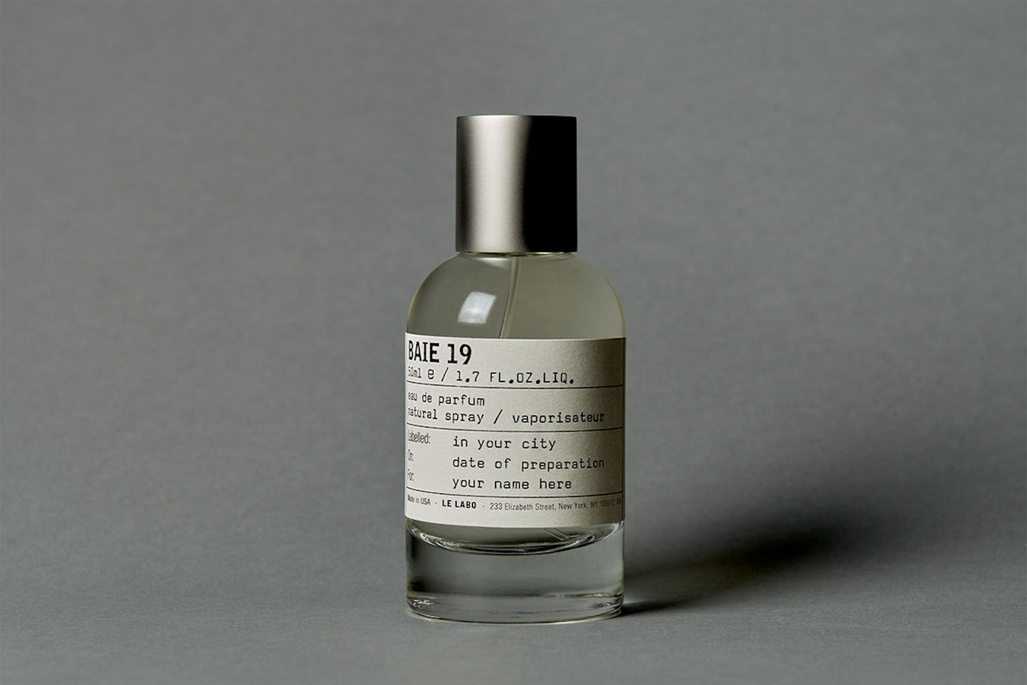 Le Labo Baie 19