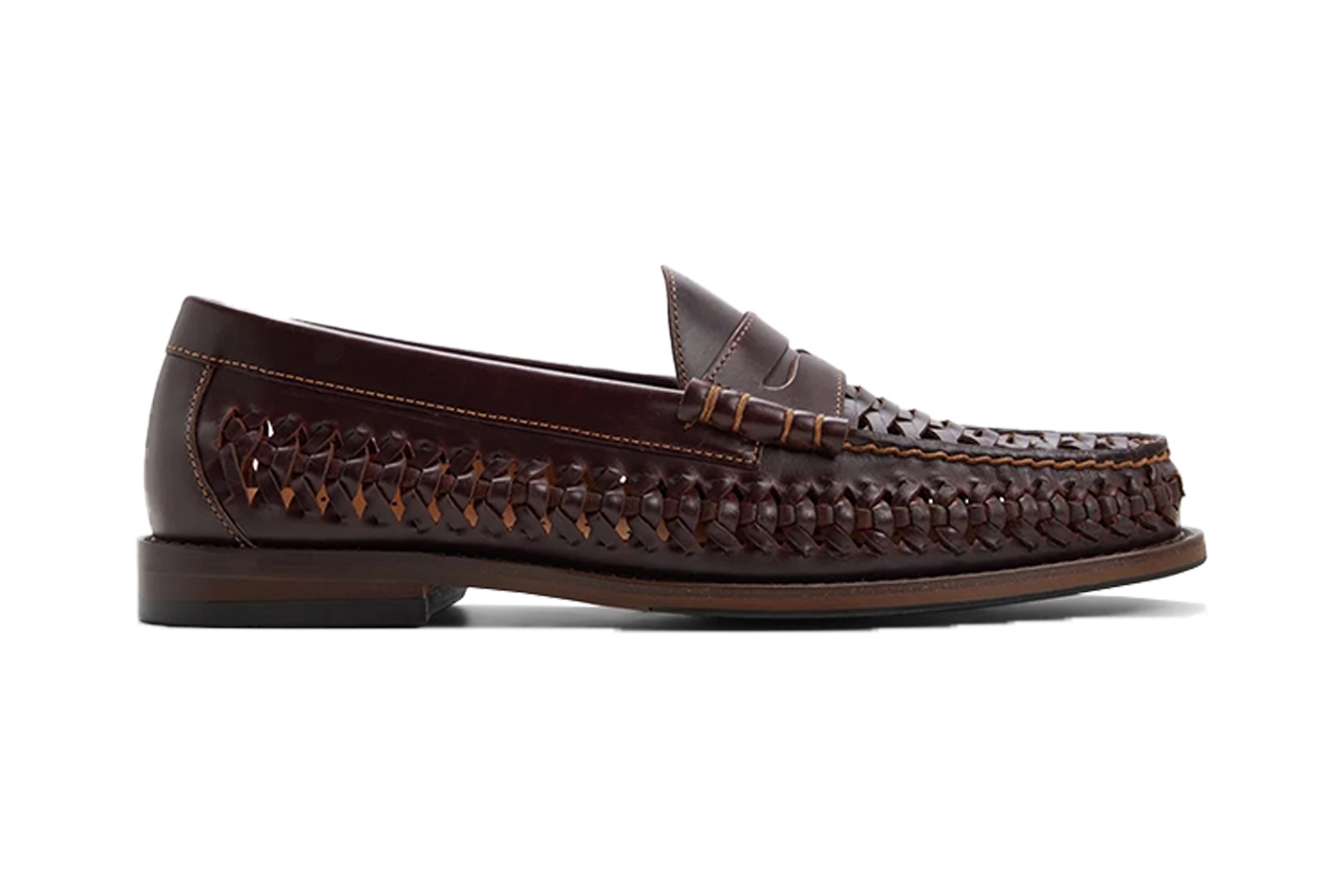 G.H. Bass Lexington Woven Leather Loafers