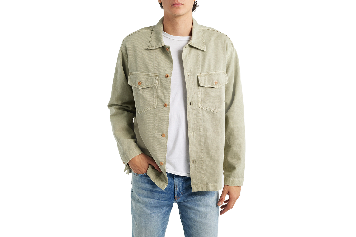 Madewell Cotton Twill Shirt Jacket