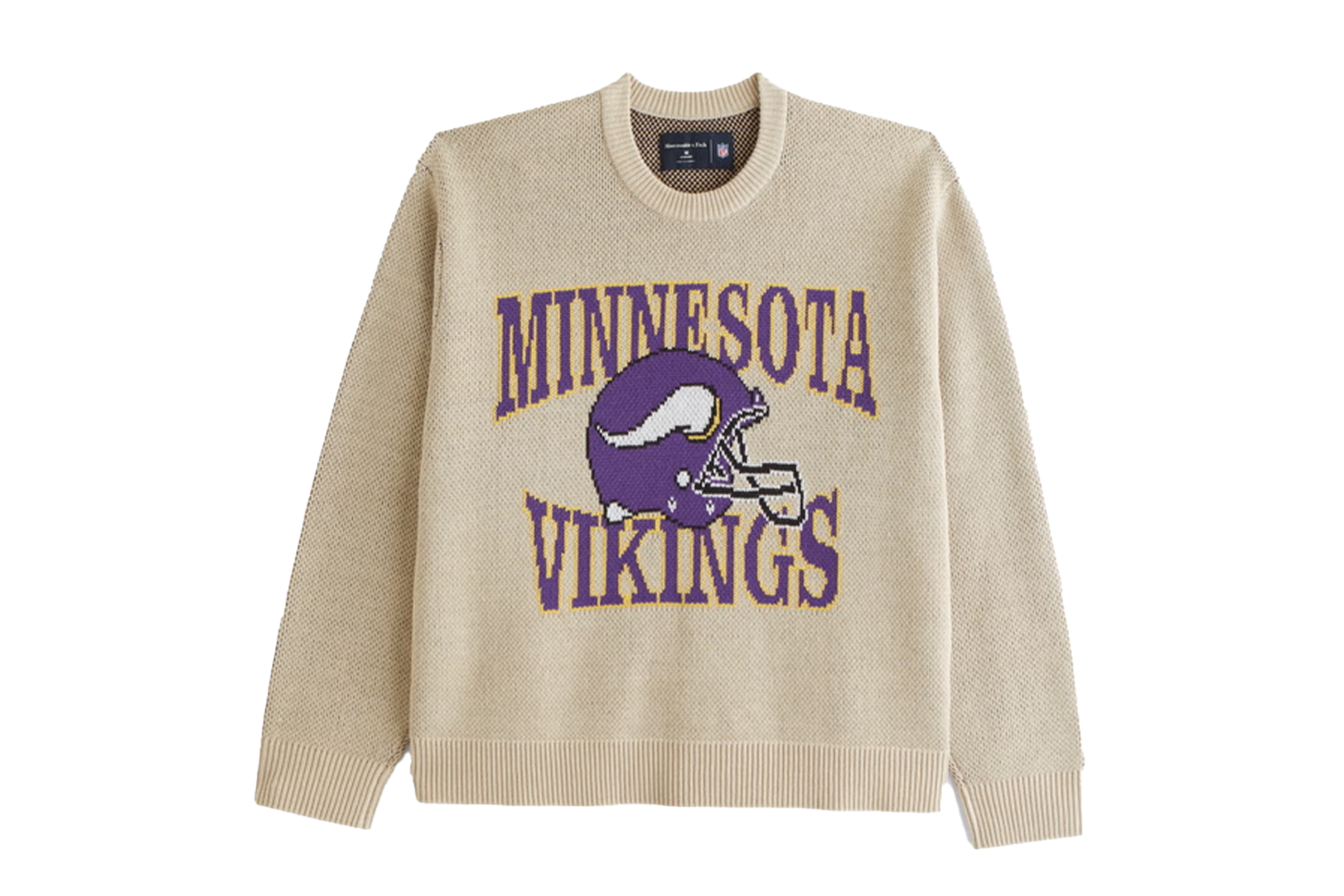 Abercrombie Minnesota Vikings Crew Sweater