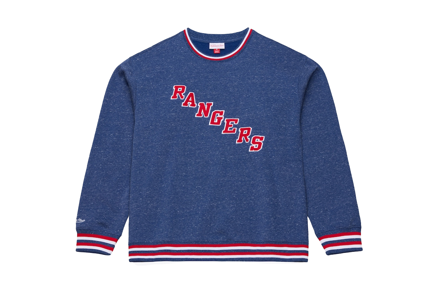 Mitchell & Ness New York Rangers Navy Winning Streak Fleece Sweatshirt