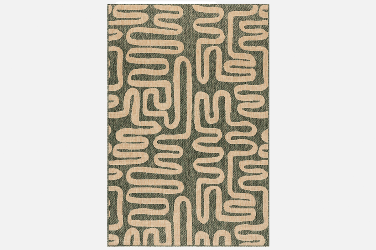 Rugs USA Elowyn Abstract Maze Indoor/Outdoor Rug