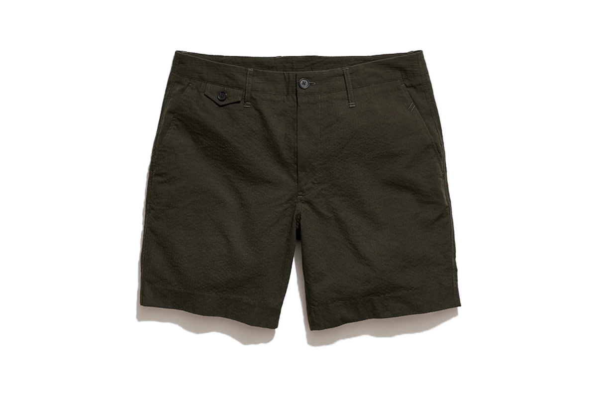 Billy Reid Seersucker Moore Short