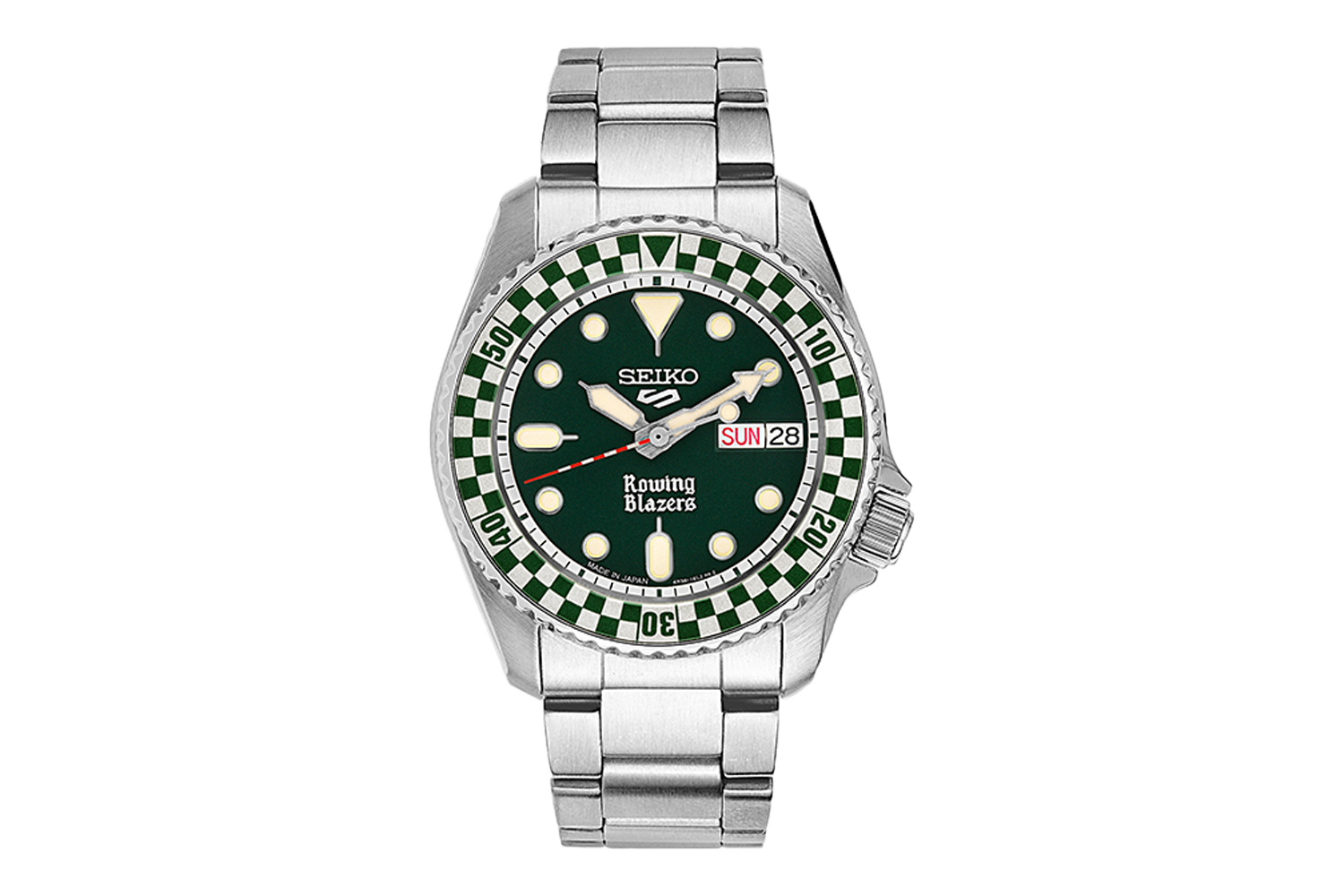 Rowing Blazers x Wind Vintage x Seiko 5 Sports Rally Diver 38mm
