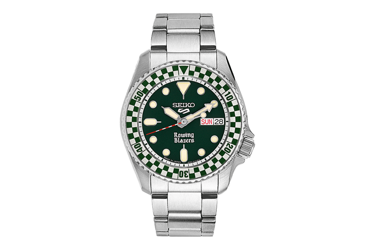 Rowing Blazers x Wind Vintage x Seiko 5 Sports Rally Diver 38mm