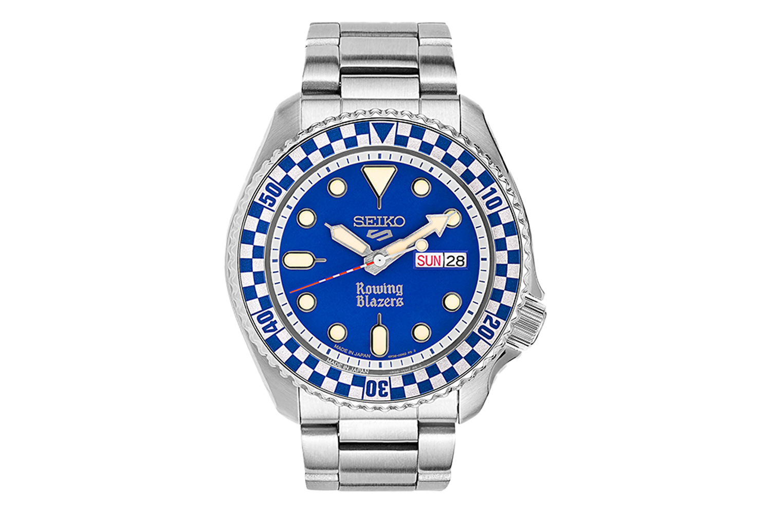 Rowing Blazers x Wind Vintage x Seiko 5 Sports Rally Diver 42mm