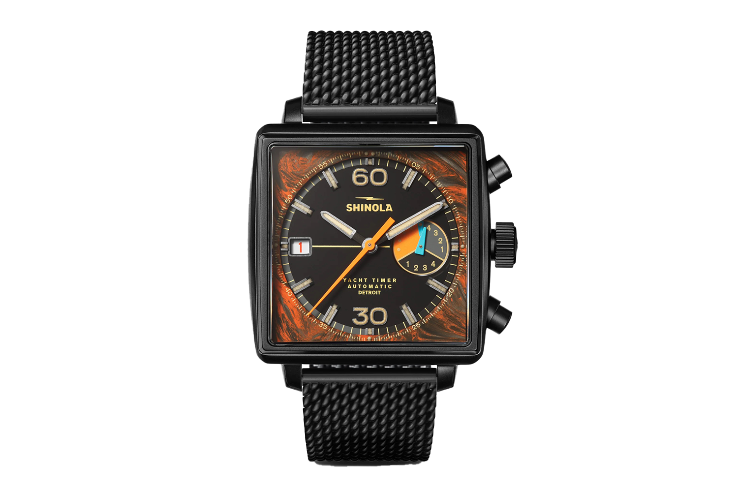 Shinola Mackinac Night Race Automatic Chronograph Watch