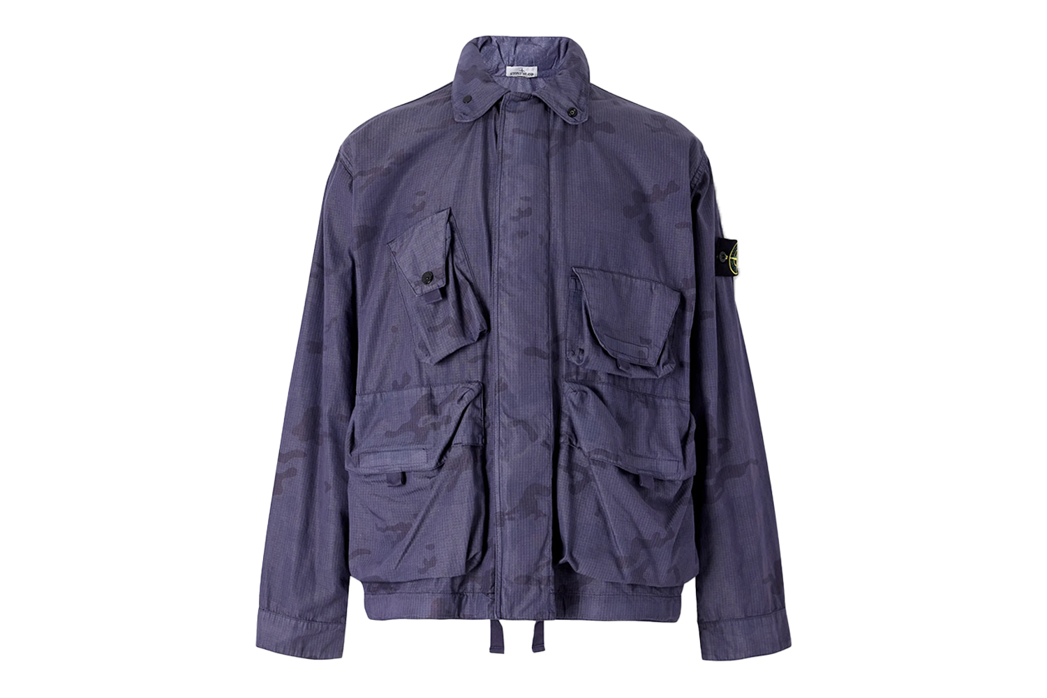 Stone Island Cotton-Blend Ripstop Jacket
