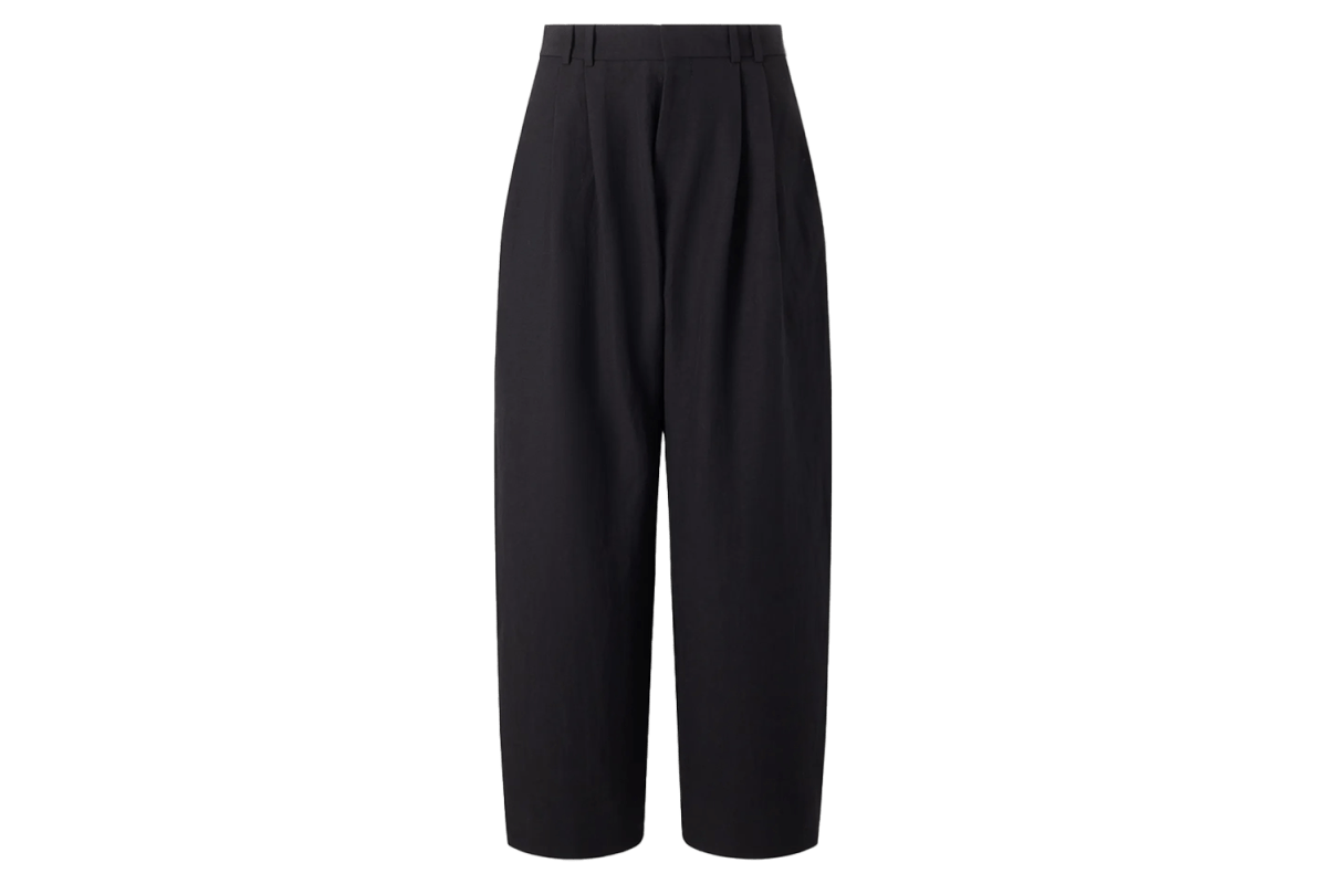 Studio Nicholson Pleated Linen-Wool Suit Trousers