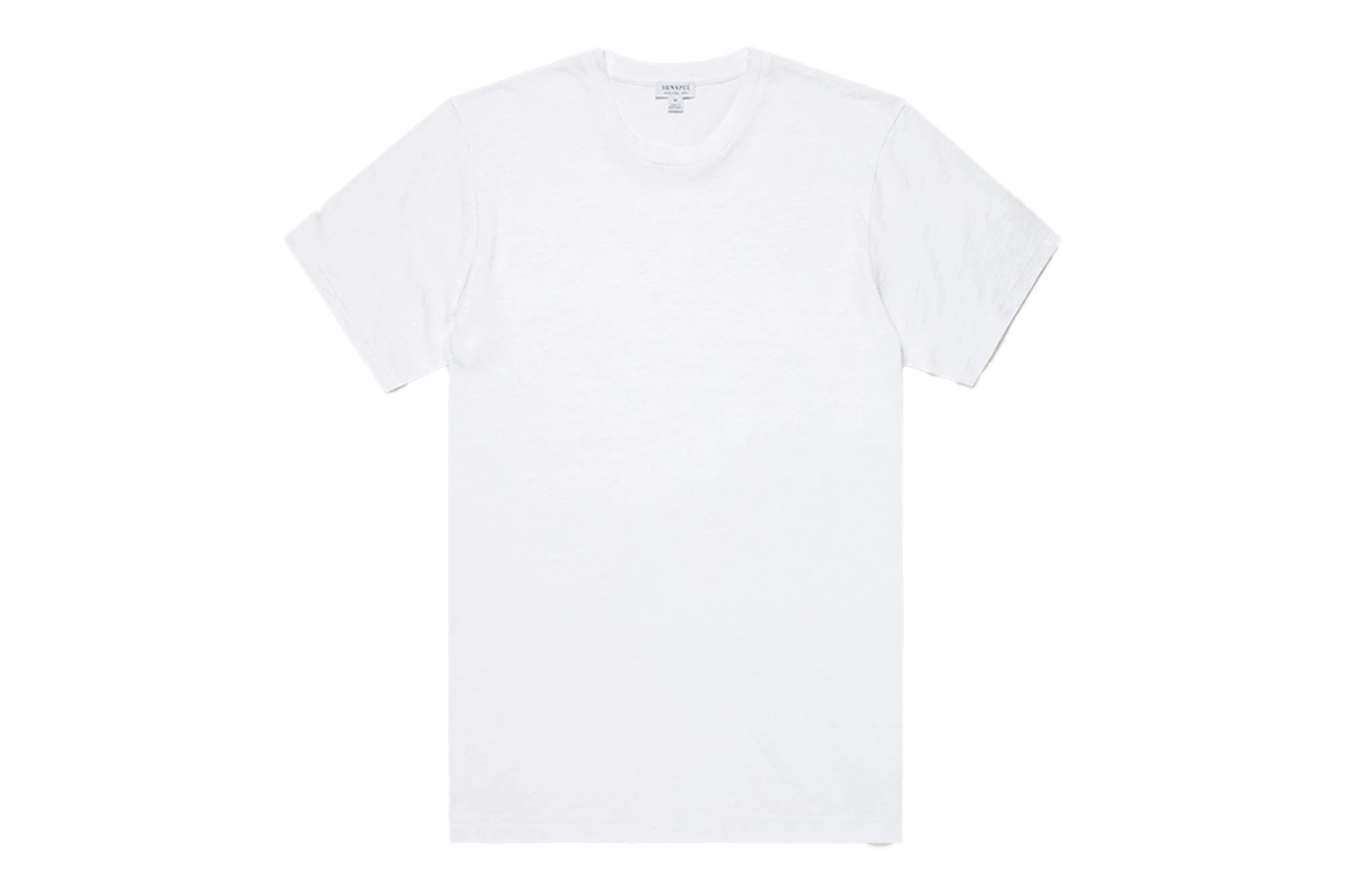 Sunspel Cotton Linen T‑Shirt