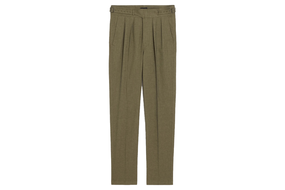 Todd Snyder Italian Heathered Cotton Gurkha Trouser